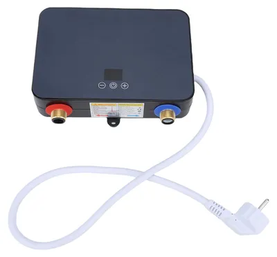Obrázok produktu pre Okamžitý elektrický ohrievač vody 6000W beztlakový digitálny displej samočinné nastavenie na požiadanie horúcej studenej vody nástenný ohrievač vody pre umývadlo pod