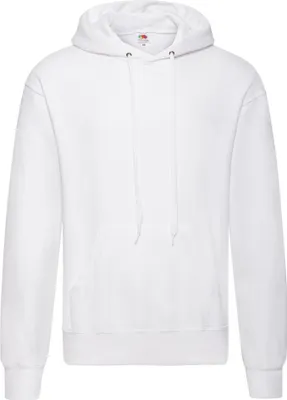 Produktbild von Uni mikina s kapucí Fruit of the Loom Classic PC3884 (4XL) (bílá)