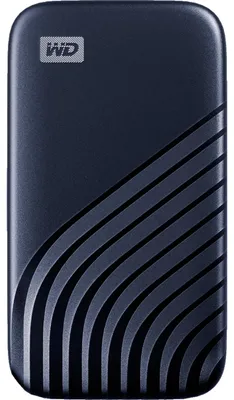 Produktbild von Western Digital WD My Passport SSD blau 2TB externe Festplatte, USB-C 3.1 (WDBAGF0020BBL-WESN)