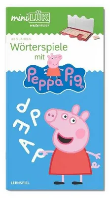 Produktbild von miniLÜK. Kindergarten/Vorschule Wörterspiele mit Peppa Pig
