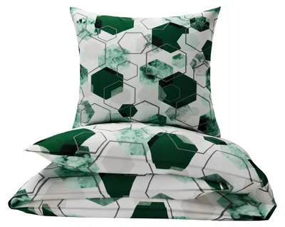 Produktbild von Nyks Flanell-Bettwäsche 160x200 Geometrisches Muster