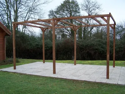 Image de Carport - Bois - 14,80m2