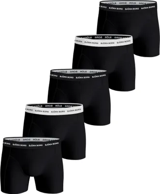 Produktbild von Björn Borg Shorts 5 Pack SOLID ESSENTIAL SHORT Boxer