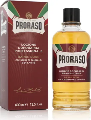 Zdjęcie produktu dla Proraso Profesional After Shave Loción Con Alcohol Sándalo-Karite 400ml