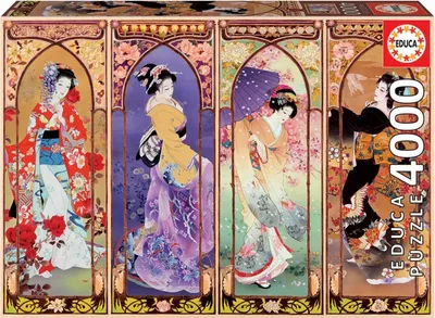 Produktbild von Educa Borras Japanisches Collage-puzzle 4000 Stücke Mehrfarbig 10-15 Years Mehrfarbig 10-15 Years