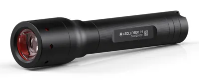 Produktbild von Ledlenser P5, Stift-Blinklicht, Schwarz, Aluminium, Tasten, Drehregler, IPX4, LED