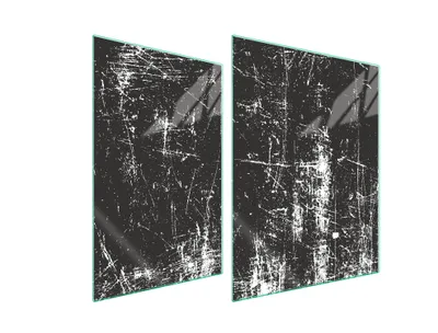 Produktbild von Glasschutzplatte Für Herd 70X52 Grau