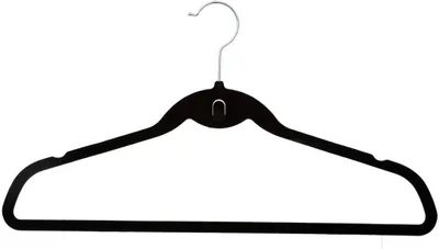 Productafbeelding van Kledinghangers met antislipvlies, 8 stuks, voor het ophangen van kleding