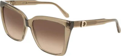 Produktbild von Ferragamo SF2085SE Transparent brown 57/16/145 Damen Sonnenbrillen