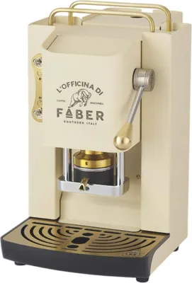 Produktbild von Faber Italia PROSABBASOTT Automatische/manuelle Pad-Kaffeemaschine, 1,3 l, sand