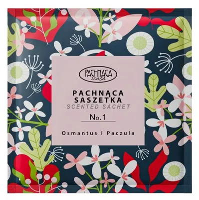 Immagine prodotto di Sacchetto profumato per armadio, fragranza Osmantus e Patchouli, "Armadio Profumato"