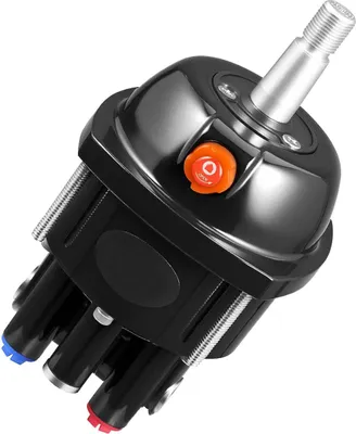 Produktbild von Hydraulik-Lenkungssatz, 90 PS, hydraulisches Lenksystem für Boote, mit 6,9 MPa/1000 psi-Lenkpumpe, Zweiwege-Sperrzylinder und 6 m hochfesten Schläuchen, für Einzelstation, Einmotoreinsatz