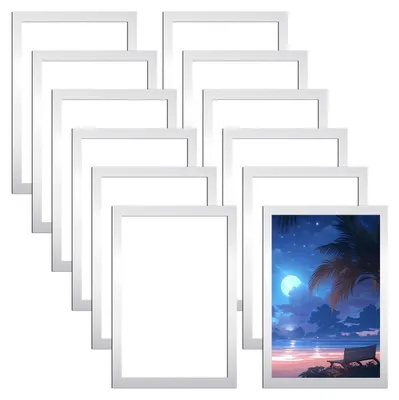 Productafbeelding van Omgoods - Magnetische Fotolijsten A4 Zelfklevend