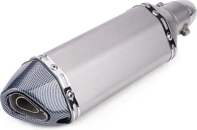 Image de Échappement slip-on universel pour moto tout-terrain 125 cm³