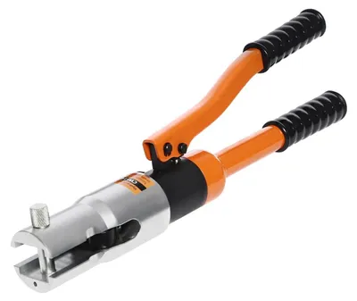 Produktbild von Manuelle hydraulische Presszange/Krimpezange - CW-1632 - 10 t (100 kN) - Hub 20 mm - Für Sanitär, Heizung & Elektro - Orange