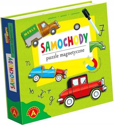 Produktbild von Magnetisches Puzzle Autos 26795