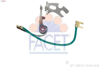 Produktbild von FACET Kontaktsatz Zündverteiler 1.3691/1 für FIAT 127 Schrägheck (127)