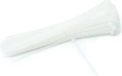 Zdjęcie produktu dla Opaski samozaciskowe 200/3,6mm Białe 100szt