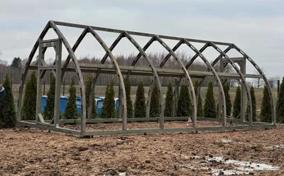 Image de Jardin Dream Serre en bois 3.5x4M avec 6mm polycarbonate et bois fondamental