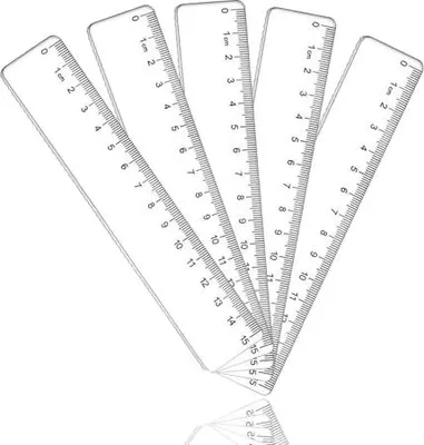 Produktbild von 10 Stück Lineal 15cm, Grundschule Lineal Set Kunststoff Kleines Maßstab Lineal Durchsichtig mit Metrische Skala für Schule Büro Zuhause Messwerkzeug Kinder Klassenzimmer Bürobedar