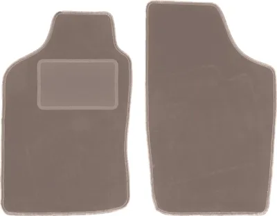 Obrázok produktu pre Velúrové koberčeky do auta pre Nissan Micra K10 hatchback (1983-1991) - béžové LUX predné koberčeky (2 kusy)