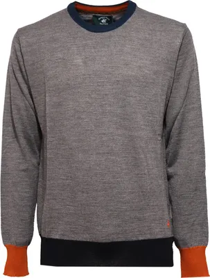 Produktbild von 6413K maglione uomo BEVERLY HILLS POLO CLUB grau mix Wollpullover Mann