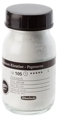 Produktbild von Schmincke Pigmente 100 ml - 105 Zinkweiß