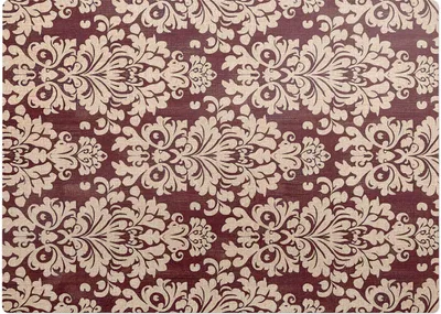 Produktbild von Klassisches Ornament – Bodenschutzmatte – Stuhlunterlage 140x100 cm – Rutschfest – Hartbodenmatte
