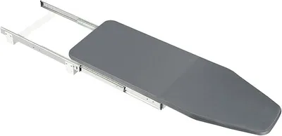 Produktbild von Bügelbrett, 180°Schwenkbares Klappbare Push & Pull Bügelablage mit Hitzebeständigem Bezug, 80x29,5x12Cm Klappbar Tischbügelbrett