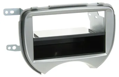 Immagine prodotto di pannello radio 1-DIN con vano Nissan Micra (K13) 2011-> argento