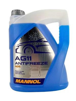 Obrázok produktu pre Mannol nemrznúca zmes do chladičov AG11 (-40 °C) dlhodobo 5 litrov