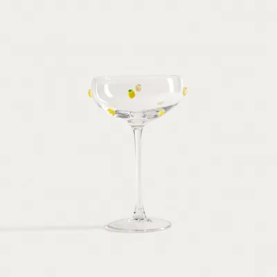 Produktbild von HOMLA ORNARE-Cocktailglas mit Zitronen 0,2 l
