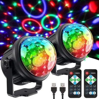Productafbeelding van Discolamp - Discobal - Discolicht - Feestverlichting - Discoball - LED