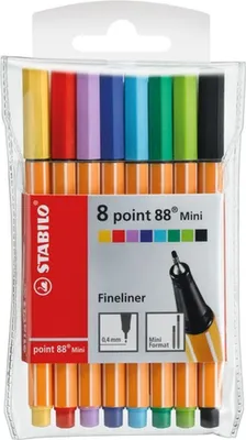 Immagine prodotto di STABILO point 88 Mini confezione da 8