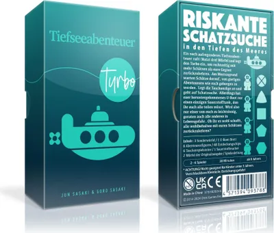 Produktbild von Pegasus Tiefseeabenteuer Turbo, Brettspiel