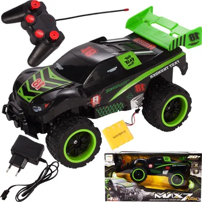 Produktbild von MalPlay MAX 7 Racing Cross-Country Remote Control Car | 1:12 | 2,4 GHz | Monster Truck | wysoka prędkość do 15 km/h | wyścigi au