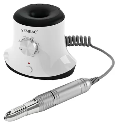 Elektrische Nagelfeile 24 W, weiß, Aluminium, 30.000 U/min