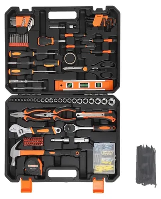 Produktbild von Reparaturwerkzeugset, 247 Teile, langlebige Stahlkonstruktion, setzen