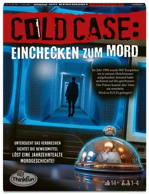 Produktbild von ThinkFun Cold Case: Einchecken zum Mord - Kombinationsspiel ab 14 Jahre