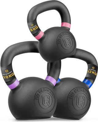 Imagen del producto de Recubrimiento en polvo para kettlebells (kugelhantel) - Pesas de 2 a 32 kg
