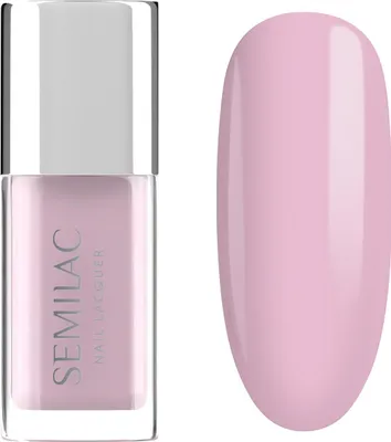 Immagine prodotto di SEMILAC Smalto classico 103 Trasparente, rosa brillante 9 ml