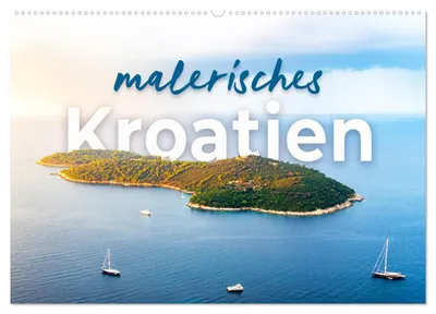 Produktbild von Malerisches Kroatien (Wandkalender 2027 DIN A2 quer), CALVENDO Monatskalender