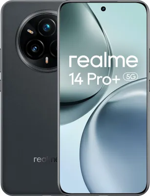 Immagine prodotto di Smartphone realme 14 Pro+ 5G, grigio, fotocamera Sony 3X Periscope OIS AI, design sensibile al freddo che cambia colore, batteria da 5260 mAh, display con protezione per gli occhi a 120 Hz, 18 GB (8+10 espansione) + 256 GB, IP69 (senza adattatore)