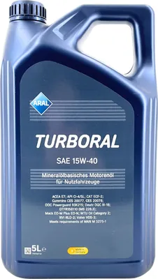 Produktbild von Aral Turboral 15W-40 5 Liter (15F45B)