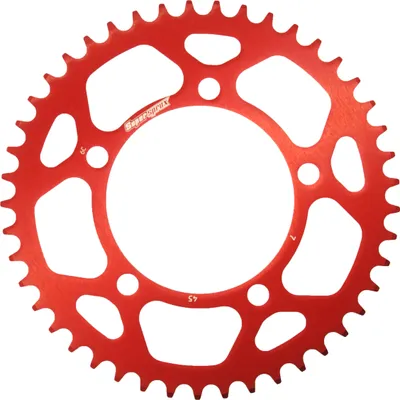 Produktbild von Alu-Kettenrad Supersprox 525 - 45Z (rot) RAL-7:45-RED|ID 110,0 LK 130,8 5-Loch