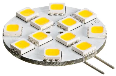 Image de ampoule 6 LED G4 support arrière Ø 24 mm , 1 pièce