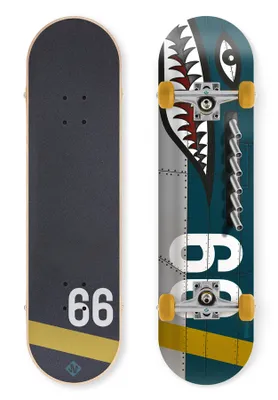 Obrázek produktu pro Skateboard Street Surfing STREET SKATE 31” Shark Fire