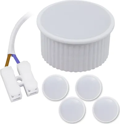 Produktbild von 4x LED Modul 3W Flach 50x25mm Neutralweiß GU10 MR16 Ersatz 230V Lampe Leuchte