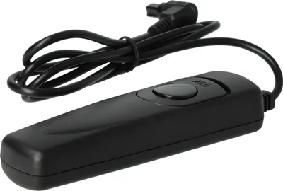 Produktbild von vhbw Fernauslöser Fernbedienung Kabel Ersatz für Canon RS-80N3 für Kamera, 1 m, 2-stufige Auslösefunktion