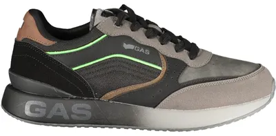 Produktbild von Herrensportschuh Schwarz: Komfort & Stil mit Kontrastdetails